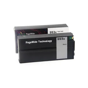 Ocbestjet 4 Stuks 991 991XL 990 Inkt Cartridge Voor Hp Pagewide Kleur 755dn (4PZ47A) Printer