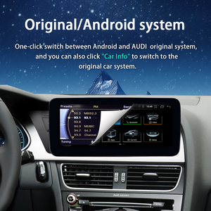 Qualcomn Android 8Core 4 + 64 go 4Glte IPS 10.25 pouces voiture GPS Navigation radio dvd lecteur multimédia pour <span class=keywords><strong>Audi</strong></span> <span class=keywords><strong>A4</strong></span> A4L A5 S5 <span class=keywords><strong>B8</strong></span> 2009-2016 - Product Image 3