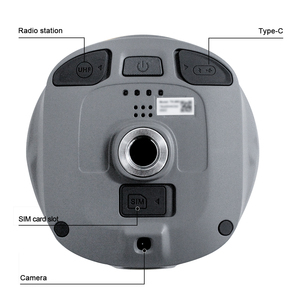 Dispositivo de mano TopTech TK600 RTK GNSS con doble cámara, IP67, punteo visual, 4G/Bluetooth/WiFi, alcance de 10 km y 10 horas de funcionamiento - Product Image 2