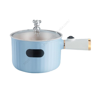 Olla de Cocina Mini al por Mayor para el Hogar y Dormitorios Estudiantiles, Vaporera Multifuncional de 1.8L para Freír y Cocinar - Product Image 5