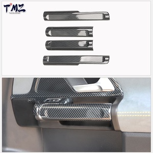 Mercedes-Benz GLA GLB 2020-2022 İçin PC Karbon Fiber Desenli Stil İç Döşeme Kiti Tam Set İç Dekor Kaplama Aksesuarları (Soldan Direksiyonlu) - Product Image 5