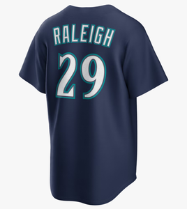 Uniformes de baseball pour hommes personnalisés avec broderie, respirants, grandes tailles, nom et logo personnalisés, maillot Seattle vierge en polyester - Product Image 4
