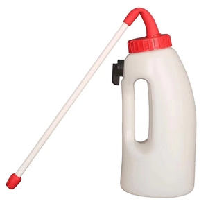 Gran oferta, botella de alimentación de ternero de 4L <span class=keywords><strong>para</strong></span> granja lechera, alimentador de leche de vaca, alimentador de fluido Oral de ternero con tubo reemplazable - Product Image 1