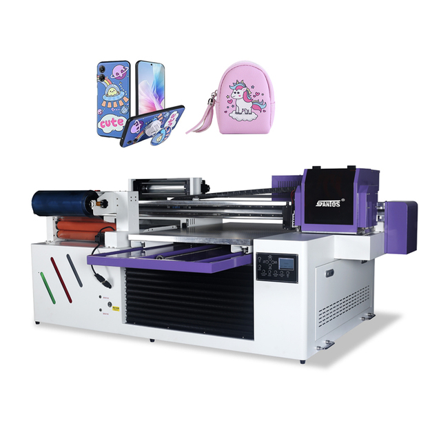 LED UV Flatbed Digital for A1 Eco-Friendly Sublimation Flex Egg Ink Varnish XP600 I3200 Printer