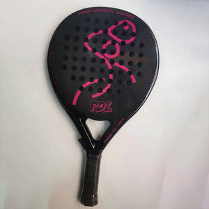 Raqueta de Pádel Personalizada de Fibra de Carbono 3K con Logotipo Personalizado - Product Image 1