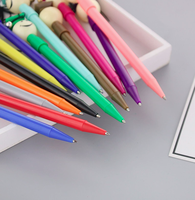 Stylo Cadeau de Bienvenue Créatif avec Tête de Poupée, Commémoratif des Récompenses Baccalauréat et Doctorat, en Plastique Durable, Sérigraphié