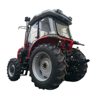 Meilleur tracteur agricole 4x4 de 140 CV pour travaux lourds, tracteur agricole de 140 CV avec 24+8 vitesses et une puissance hydraulique élevée