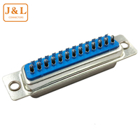 Vente en gros DB25 Connecteur VGA soudé DB 25Pin Type à souder Connecteur adaptateur de prise Connecteur femelle