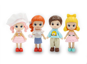Jouets de jeu de rôle pour enfants âge préscolaire, ensemble à assembler, maison de poupée Miniature, à monter soi-même - Product Image 2