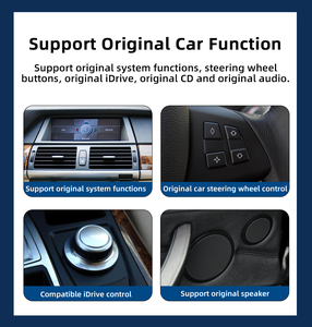 Pantalla Táctil de 8.8 Pulgadas para BMW X5 E70 X6 E71 E72 CCC CIC, Reproductor Multimedia para Automóvil con Carplay Inalámbrico, Android Auto, Bluetooth, Precio de Fábrica - Product Image 6