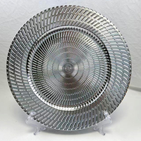 Assiettes en plastique pour hôtel, banquet de mariage, décorations de fête, événements, assiettes à nourriture