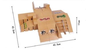 Kit de <span class=keywords><strong>Skate</strong></span> Park plus grand, pièces de <span class=keywords><strong>rampe</strong></span> pour doigt, planche à roulettes, accessoires d'entraînement - Product Image 6