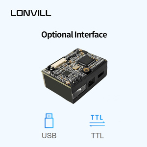 Lonvill kích thước nhỏ OEM <span class=keywords><strong>CCD</strong></span> máy ảnh Vé máy USB TTL nhúng 1D <span class=keywords><strong>CCD</strong></span> Máy quét mã vạch - Product Image 4
