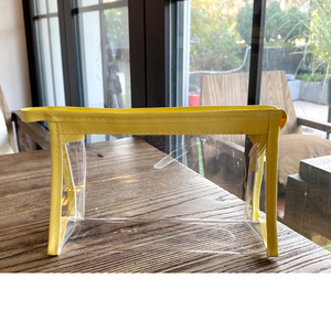 Caja de Almacenamiento de Maquillaje Transparente, Impermeable, con Cierre, de Gran Capacidad, para Estudiantes Durante las <span class=keywords><strong>Exámenes</strong></span>, Diseño Triangular - Product Image 1