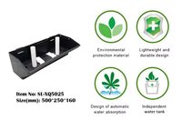 Jardinières verticales auto-arrosantes - Système de pots de fleurs en plastique pour mur végétal intérieur et extérieur