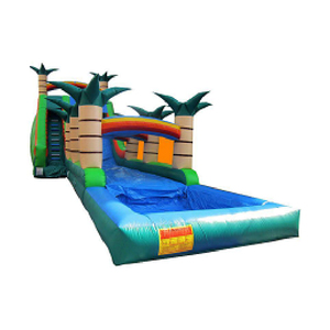 Castello Gonfiabile Commerciale Multiplayer Eco-Friendly in Plastica, Combo per Esterni <span class=keywords><strong>e</strong></span> Interni, Bianco <span class=keywords><strong>e</strong></span> Rosa - Product Image 2