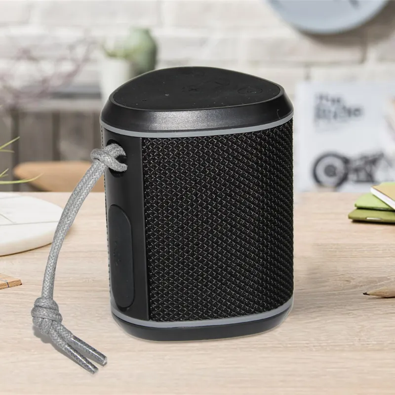 2024 portátil IPX6 à prova d'água som de áudio ao ar livre mini alto-falante sem fio bluetooth 1800mAh Hifi Bluetooth Mini alto-falante Tws