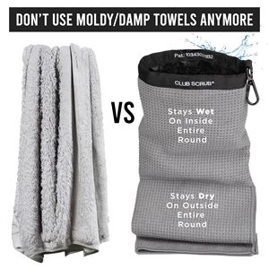 Bolsa de Limpieza para Palos y Pelotas de Golf Personalizada con Toalla Integrada, Exterior Impermeable, Tecnología Clean Face, Forro que Limpia las Ranuras de los Palos - Product Image 3