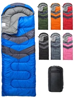 Sacos de Dormir para Adultos, para Clima Frío, Cálidos, Ligeros, Compactos, Equipo Esencial para Acampar