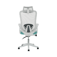 Chaise de bureau ergonomique moderne à hauteur réglable en maille avec fonction de rotation, idéale pour les bureaux à domicile