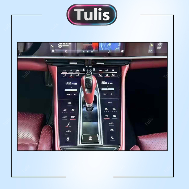 Tulis Car Digital Center Console Auto Interior Saddle Control Panel Body Kit Modification for Porsche Panamera 2010 to 2016
