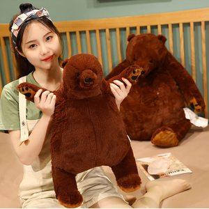OEM ODM jungla oso peluche animal relleno PP algodón edredón para dormitorio guardería decoración dormir compañero para Navidad cumpleaños - Product Image 5
