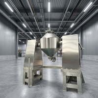 Mélangeur industriel W pour granulés secs, machine de mélange pour herbes, céréales, sucre, sel, amidon, farine, poudre fine, pour usage industriel