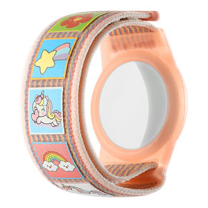 OEM ODM Bracelet en nylon respirant étui de protection coloré dessin animé animaux airtags pour enfants personnes âgées étuis de téléphone portable - Product Image 2