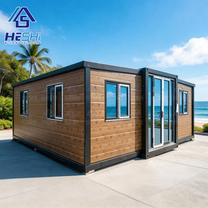 บ้านสำเร็จรูปทรงสี่เหลี่ยมผืนผ้า HeSHi โมเดิร์นคอนเทนเนอร์เฮาส์ สำหรับใช้งานกลางแจ้ง - Product Image 1