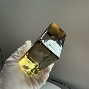 Color marrón pintado 50*100*100mm medio bloque de <span class=keywords><strong>ladrillos</strong></span> de vidrio pintado Ideas artesanales originales para otras artesanías de cristal - Product Image 5