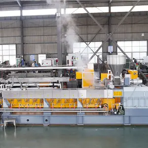 PLA PBAT Biodegradable Granules Production Line Polystyrene Plastic Beads Making Machine