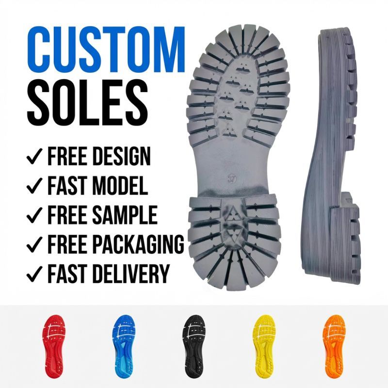 Custom Design Injection Molded TPR Soles