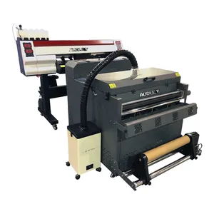 Digital T Shirt Textile Printing Machine Heat Pet Film DTF Printer With Double 4720 i3200 Print Heads