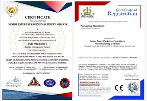 Heavy Duty V Bottom Bag Making <b>Machine</b> for Craft Paper - Product Image 5