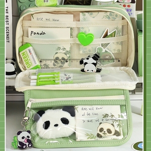 Astuccio Trasparente all'Ingrosso <span class=keywords><strong>per</strong></span> Ragazze, Portapenne ad Alta Capacità, Astuccio Estetico <span class=keywords><strong>per</strong></span> Scuola Media - Product Image 2