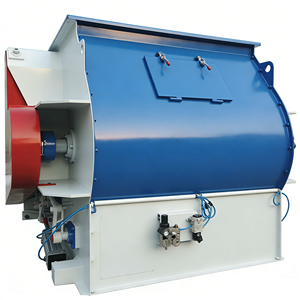 SUS304 Sanitary Double Shaft Paddle Mixer Food Grade Blender 35kW <b>Motor</b> for Chemical Processing Seafood Seasoning Protein Powder - Product Image 2