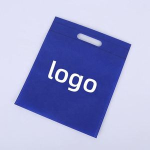 Sac en polypropylène non tissé personnalisé avec impression sérigraphiée, motif dessin animé, poignée découpée, couleur sur mesure - Product Image 4