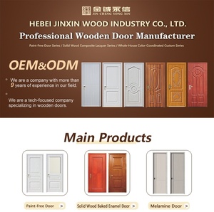 <span class=keywords><strong>Porte</strong></span> en bois avec cadre en mélamine de haute qualité en gros pour les maisons, chambre à coucher intérieure, <span class=keywords><strong>porte</strong></span> en MDF/HDF, panneau en mélamine - Product Image 6