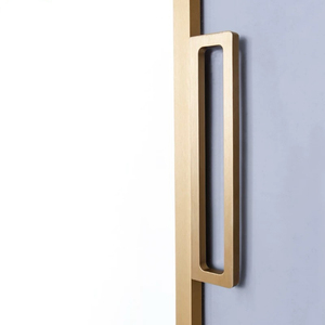 Cerradura de puerta corredera de aluminio de diseño moderno con pestillo para puerta de vidrio de Marco Delgado en Villa Hotel apartamento directamente FÁBRICA DE China - Product Image 5