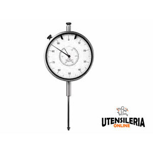 Comparador analógico, diámetro 88mm, acero inoxidable, centesimal - Product Image 1