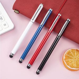 High Quality <b>Multi</b>-Functional Capacitive Signature Gel <b>Pen</b> Custom Logo Business Rollerball Touch Roller Ballpoint 0.5mm Metal - Product Image 1
