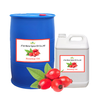 Huile de graines de cynorrhodon biologique pressée à froid en vrac pour marque privée – Huile essentielle nourrissante de cynorrhodon