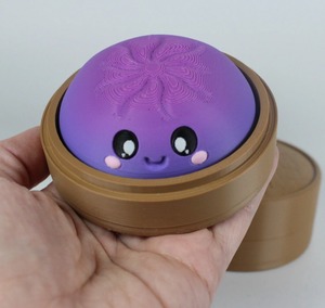 Giocattolo Antistress a Forma di Raviolo Stampato in 3D, Fidget Push Pop, Blind Box, Decorazione da Scrivania, Regalo da Collezione - Product Image 1