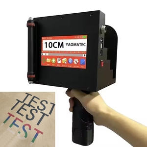 Yaomatec 10cm 4 pulgadas máquina de codificación de pantalla táctil caja de cartón tubo impresora de inyección de tinta de mano para código de lote fecha número de serie - Product Image 2