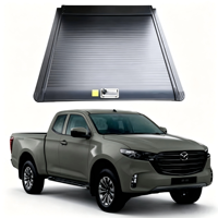 Couverture de benne électrique automatique, couvercle de benne de camion à enroulement motorisé, étanche, antivol, accessoire pour pick-up