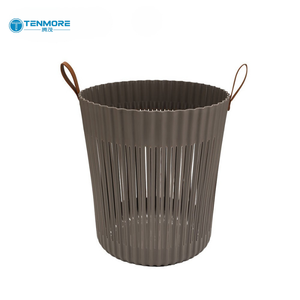 Panier à linge respirant ajouré, panier à linge sale antidérapant pour la maison - Product Image 3