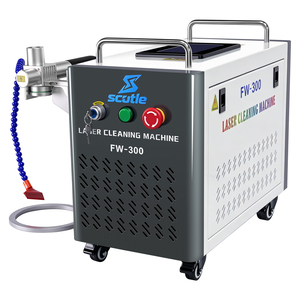 300W JPT Pulse <b>Laser</b> <b>Cleaning</b> <b>Machine</b> Metal Wood Plastic Stone Precision Cleaner - Product Image 2