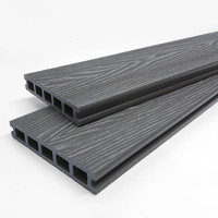 Plancher de pont en plastique WPC, en bois et plastique, composite pour l'extérieur, plancher de la chine, panneau wpc