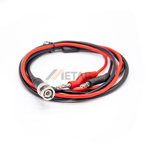 Cable coaxial RG58 de 50 ohmios con conector BNC macho Q9 a doble pinza de cocodrilo para osciloscopio - Product Image 4