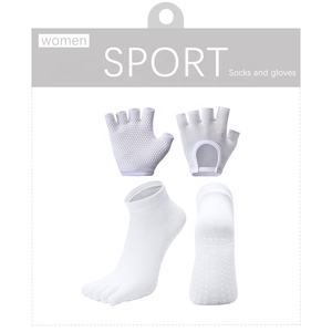 Calcetines de Yoga y Pilates para Mujer, con Cinco Dedos, para Danza y Ejercicio, Tejidos, Antideslizantes, Modelo A-2627 - Product Image 6